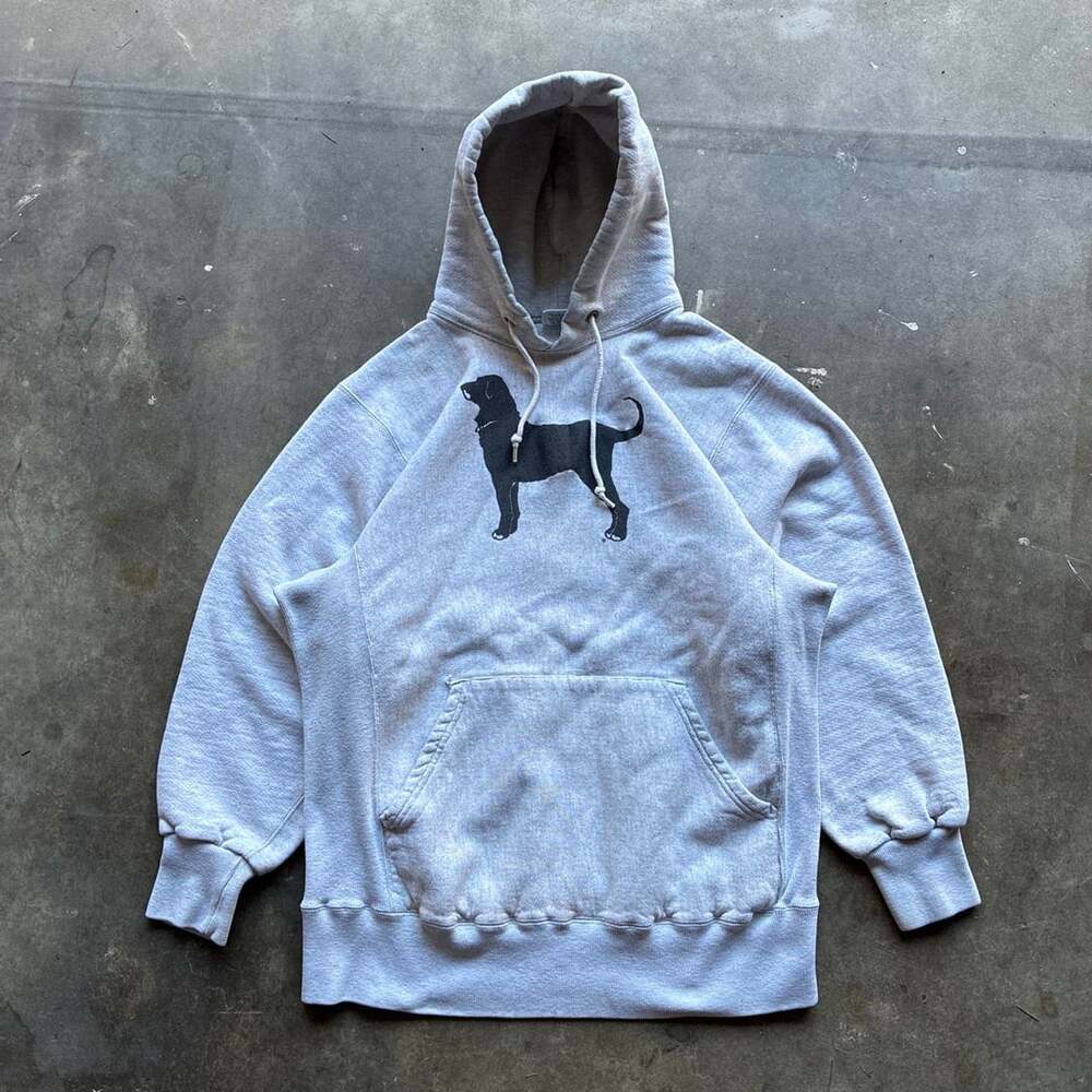 1990’s The Black Dog Hoodie Size X-Large Gray Martha's Vineyard